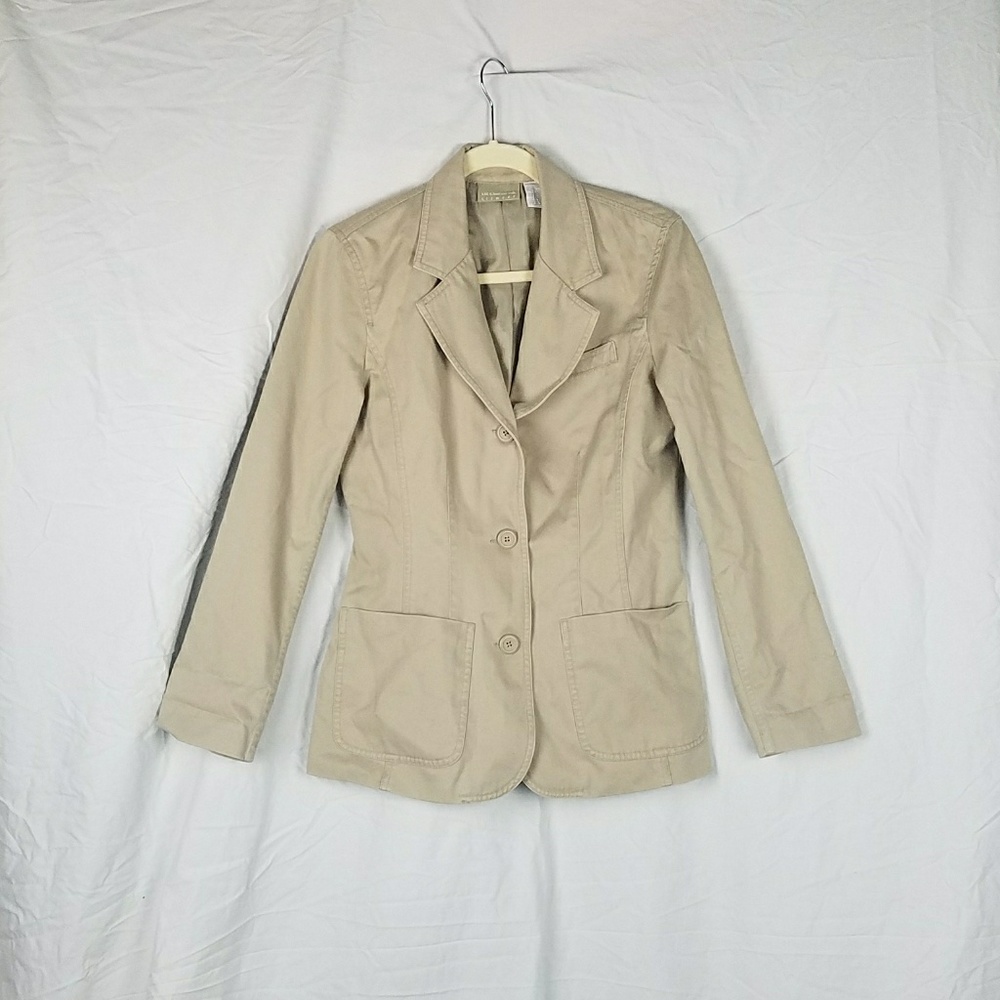 Liz Clairborne Tan Blazer